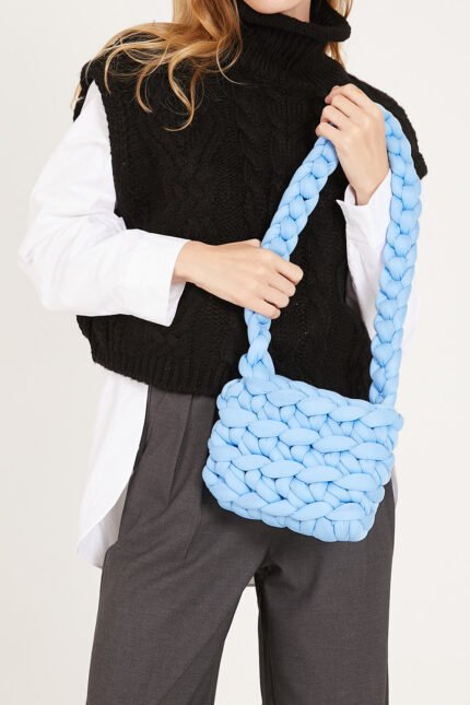 Yvette Chunky Knitted Shoulder Bag